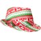 Ugly Sweater Fedora Hat - Funny Christmas Holiday Red and Green Ugly Sweater Party Hat for Adults and Kids